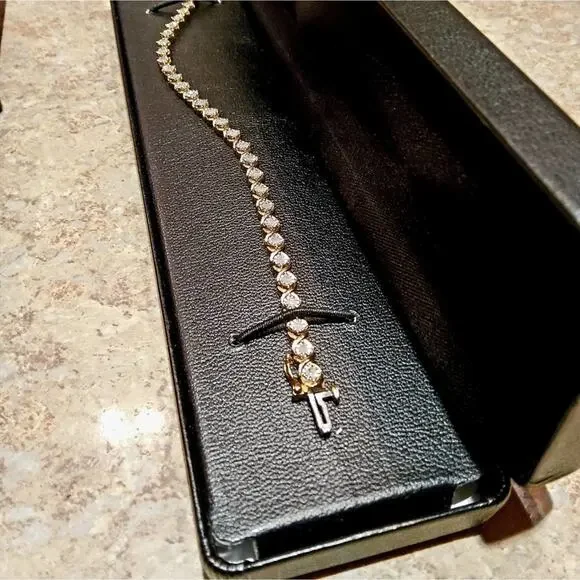 TENNIS BRACELETS 1 CARAT TW GENUINE DIAMOND CIRCLE LINK❗100% GUARANTEED❗️NEW